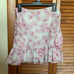 Floral skirt NEVER WORN